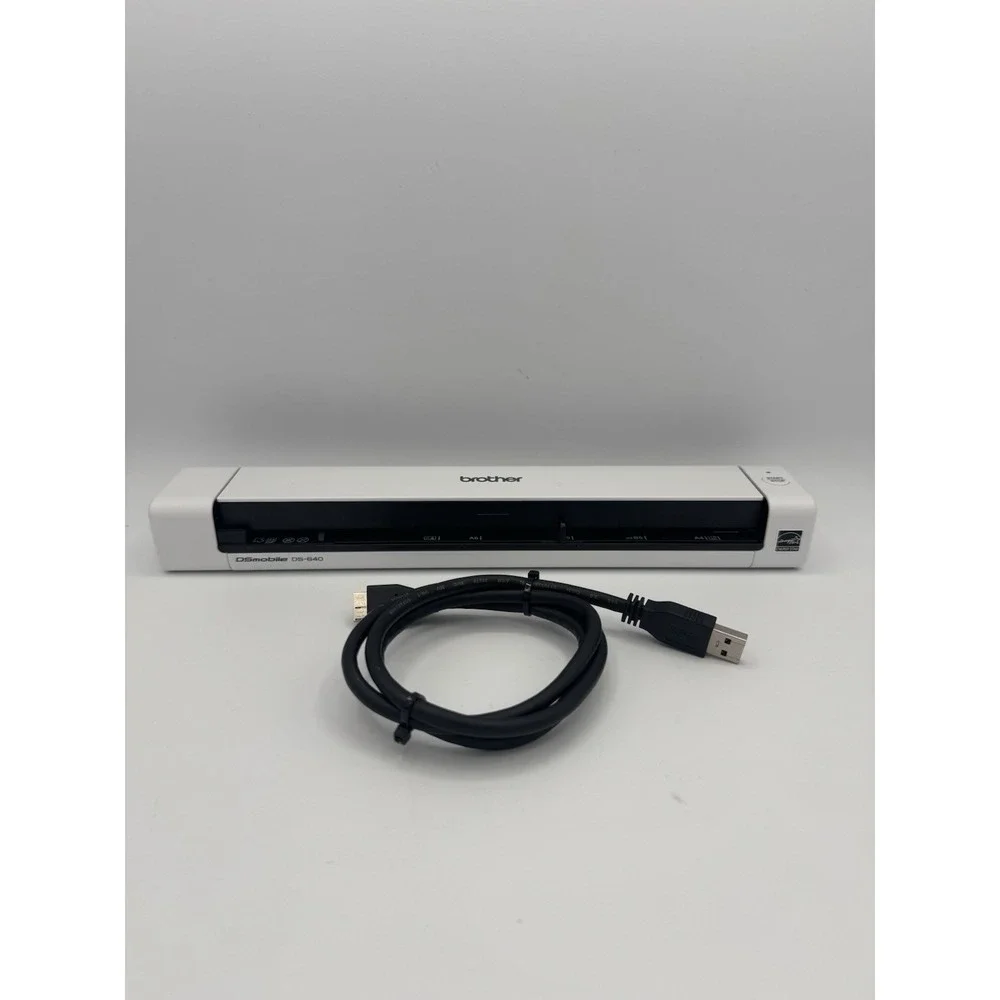 Brother DS-640 Compact Mobile Portable Document Scanner 16ppm USB Mac PC Q